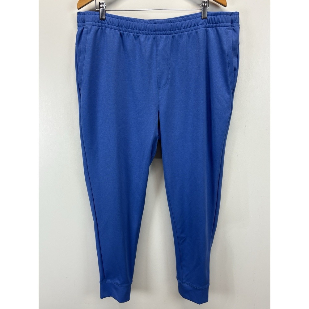 NEW! Rhône Spar Jogger Pants Sz XXL 2XL Mens Blue Athleisure Drawstring Casual